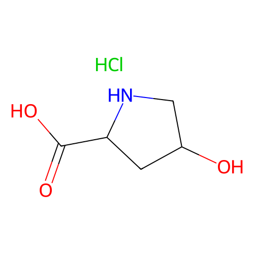 反式-4-羟基-<em>D</em>-<em>脯氨</em>酸盐酸盐，142347-81-7，97%