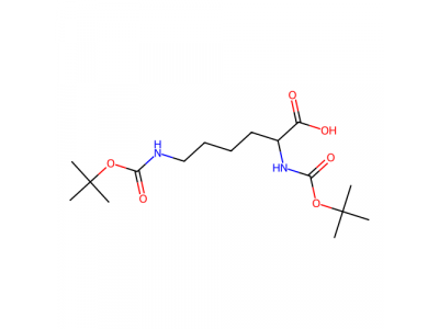 (S)-2,6-二叔丁氧羰基氨基己酸，2483-46-7，98%