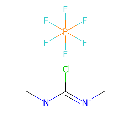 <em>N</em>,<em>N</em>,<em>N</em>',<em>N</em>'-四<em>甲基</em>氯甲脒六氟磷酸盐，94790-35-9，98%