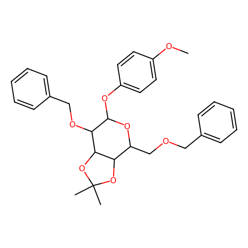 4-甲氧苯基2,6-二-O-苄基-<em>3</em>,4-O-异亚丙基-β-<em>D</em>-<em>吡</em><em>喃</em>半乳<em>糖苷</em>，159922-<em>68</em>-6，98%(HPLC)