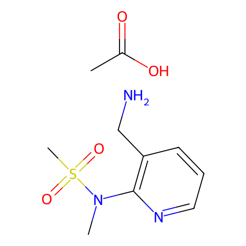 N-(<em>3</em>-(<em>氨基</em>甲基)<em>吡啶</em>-<em>2</em>-基)-N-甲基甲磺酰胺乙酸，1073159-<em>75</em>-7，97%