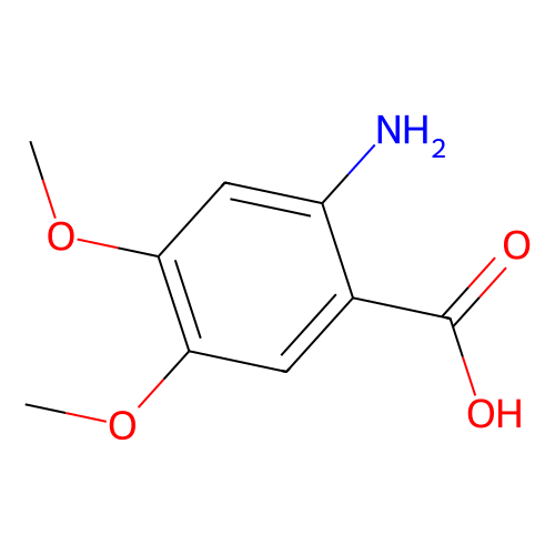 4,5-二甲氧基<em>邻</em><em>氨基苯甲酸</em>，5653-40-7，≥98.0%(HPLC)