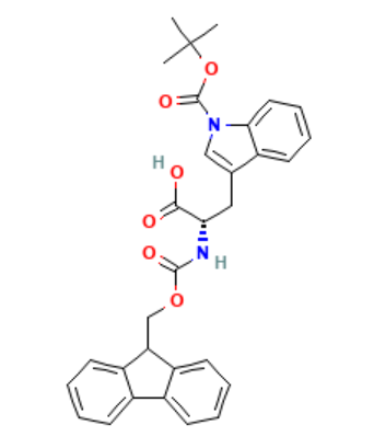 <em>Fmoc-L</em>-<em>色氨酸</em>(Boc)-OH，143824-78-6，97%