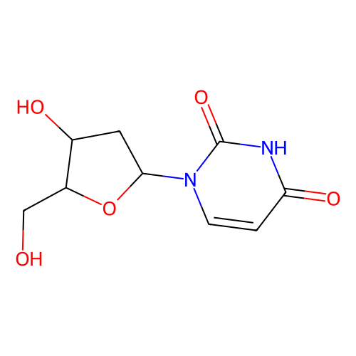 2’-<em>脱氧</em>尿苷，951-78-0，10mM in DMSO