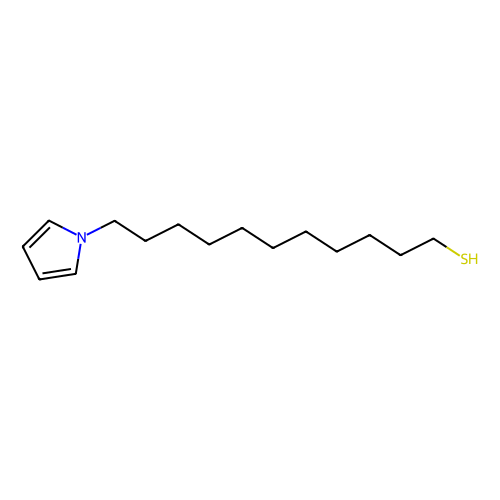 11-(1H-吡咯-1-基)<em>十一</em><em>烷</em>-1-硫醇，141779-05-7，96%