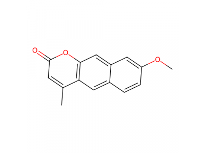 8-甲氧基-4-甲基苯并[g]香豆素，69169-71-7，98%