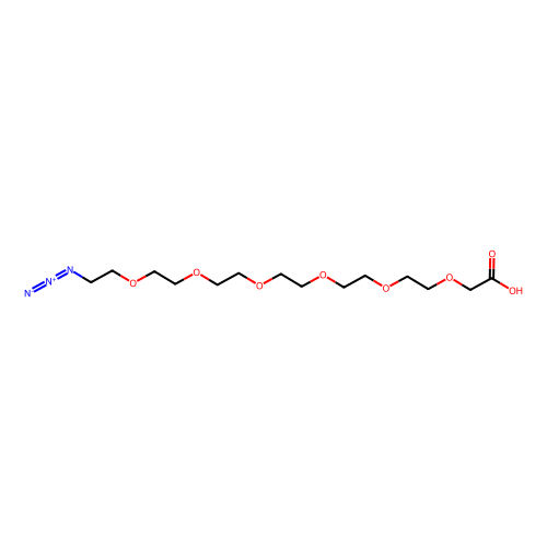 叠氮-<em>六</em><em>聚乙二醇</em>-乙酸，880129-82-8，95%