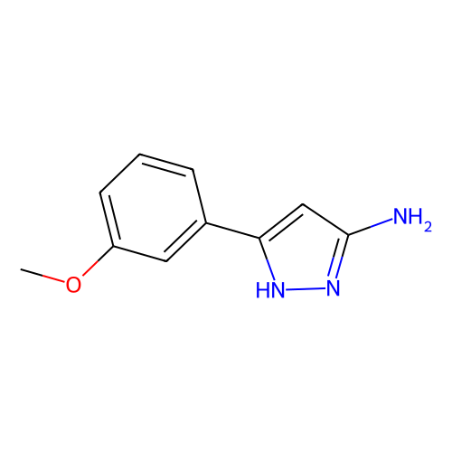 5-(3-甲氧基苯基)-<em>2</em>H-吡唑-3-<em>胺</em>，96799-<em>04</em>-1，98%
