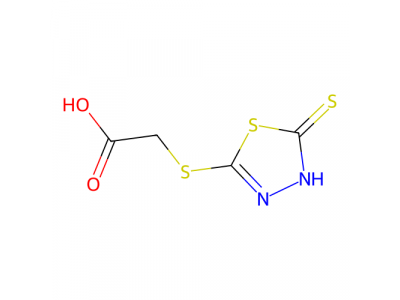 (5-巯基-1,3,4-噻二唑-2-基硫代)乙酸，53723-88-9，>97.0%