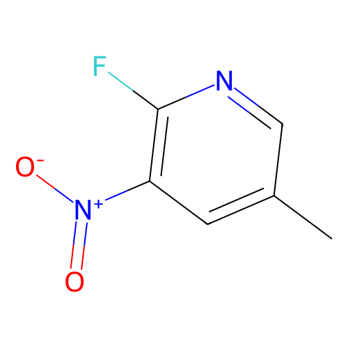 <em>2</em>-<em>氟</em>-<em>5</em>-甲基-3-<em>硝基</em><em>吡啶</em>，19346-44-2，98%