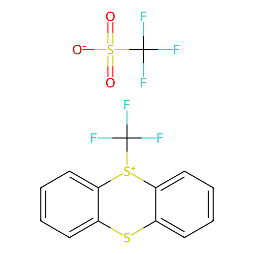 5-(三氟<em>甲基</em>)-5H-二硫杂蒽-5-<em>鎓</em>三氟甲<em>磺酸盐</em>，2648079-79-0，97%