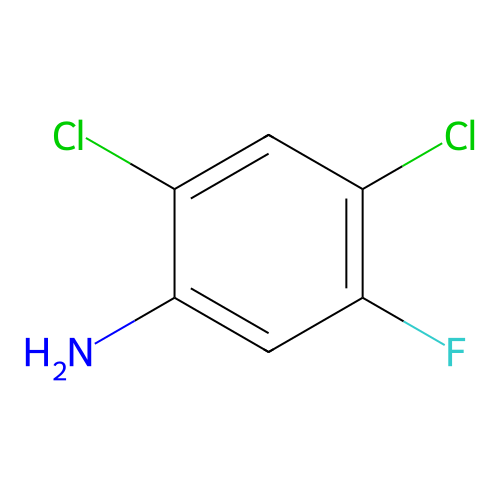 <em>2</em>,4-<em>二</em>氯-5-<em>氟</em><em>苯胺</em>，348-64-1，97%