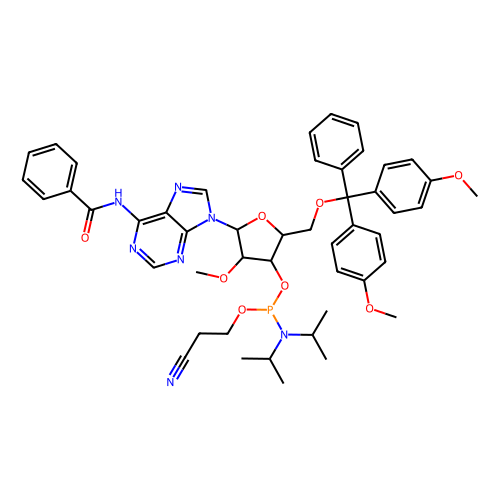 <em>DMT</em>-2'-O-甲基-rA(<em>Bz</em>)亚磷酰胺，110782-31-5，98%