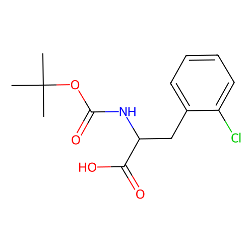 BOC-<em>L</em>-2-氯苯丙氨酸，114873-<em>02</em>-8，98%