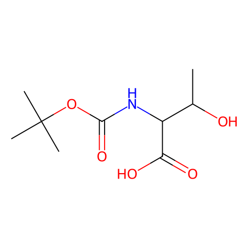 N-Α-叔丁氧羰基-D-<em>苏氨酸</em>，55674-67-4，98%