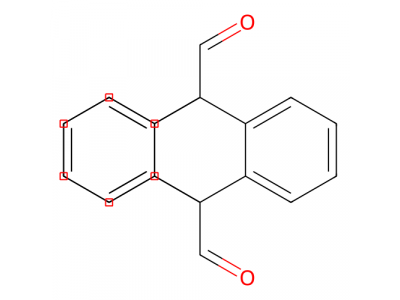 三蝶烯-9,10-二甲醛，467429-73-8，>96.0%(GC)
