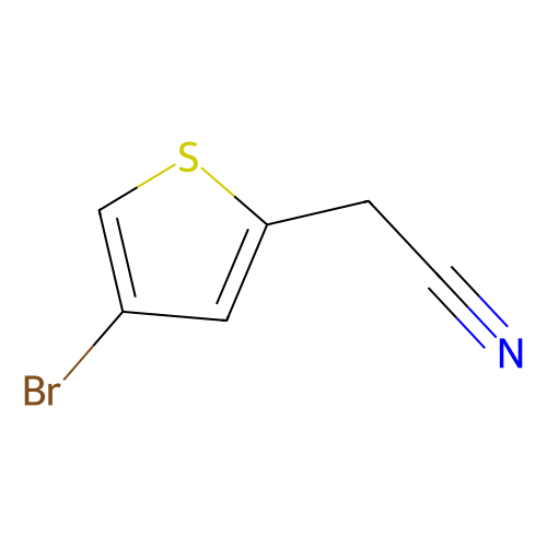 (4-<em>溴</em>-2-<em>噻吩</em>基)乙腈，160005-43-6，98%