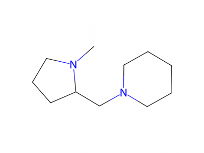 (S)-(-)-1-甲基-2-(1-哌啶基甲基)吡咯烷，84466-85-3，97%