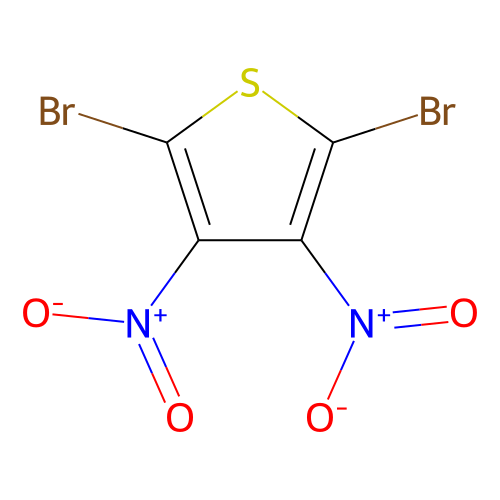<em>2</em>,5-二溴-3,4-二<em>硝基</em><em>噻吩</em>，52431-30-8，98%