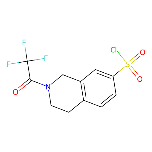 2-三氟乙酰基-1,2,3,4-t四氢异喹啉-7-磺酰氯，74291-57-9，95