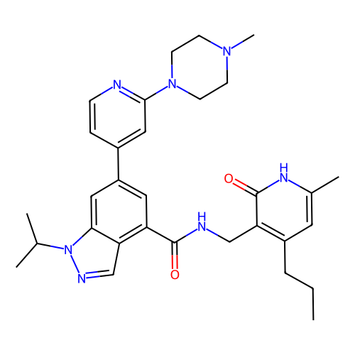 <em>GSK343</em>,细胞可穿透的histone H3-赖氨酸27（H3K27）甲基转移酶EZH2抑制剂，1346704-33-3，≥98%
