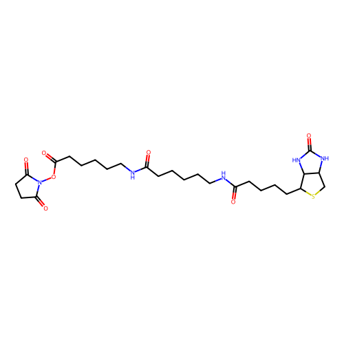 N-[6-(生物素<em>氨基</em>)己酰基]-6-<em>氨基</em><em>己酸</em>N-琥珀酰亚胺酯，89889-52-1，97%