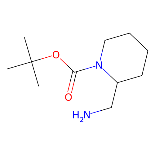 1-<em>Boc</em>-2-<em>氨</em>甲基哌啶，370069-31-1，95%