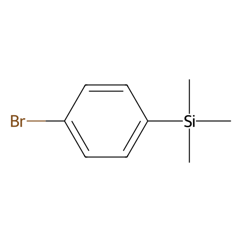 1-溴-4-(<em>三</em>甲基硅基)苯，6999-<em>03-7</em>，>97.0%(GC)