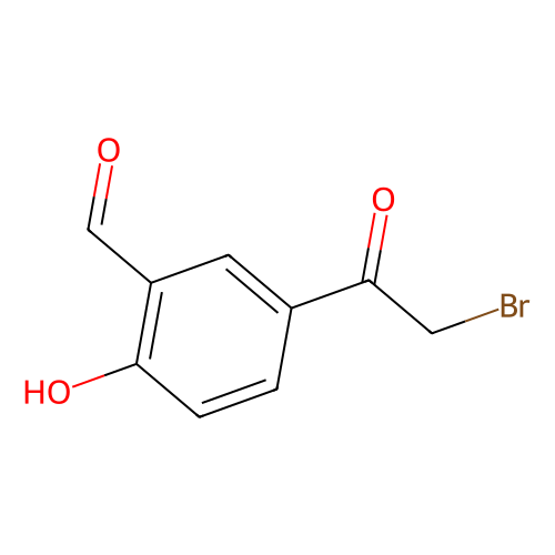 5-溴乙酰基-<em>2</em>-羟基苯甲醛，115787-50-3，96%