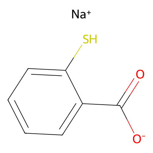 硫代水杨酸钠，<em>134-23-6</em>，>95.0%(T)
