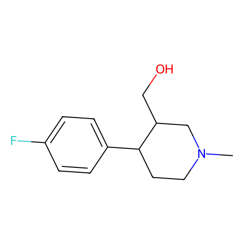(3S，<em>4R</em>)-4-(4-氟苯基)-1-甲基-3-哌啶甲醇，105812-81-5，98%