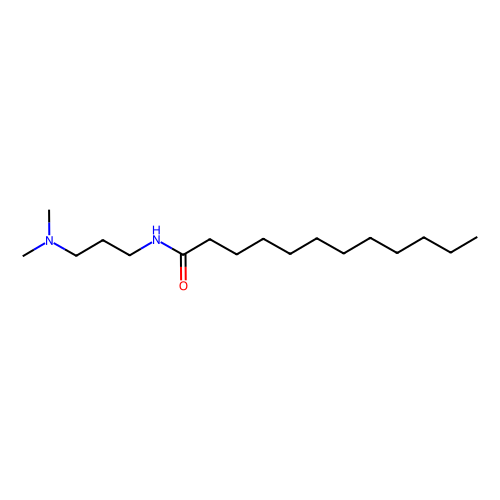 <em>N</em>-[<em>3</em>-（<em>二</em>甲基<em>氨基</em>）<em>丙基</em>]月桂酰胺，3179-80-4，97%