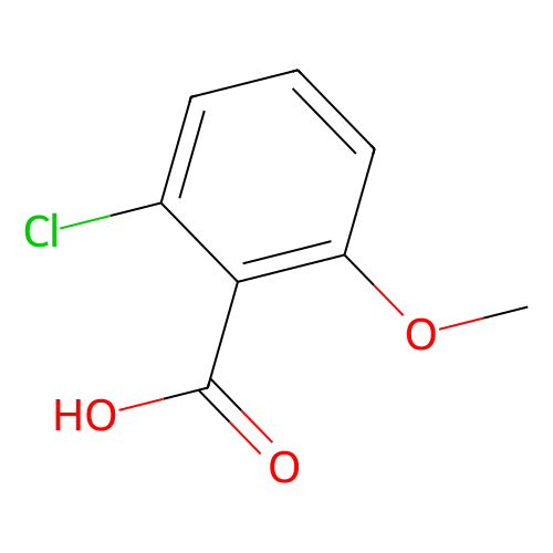 2-氯-<em>6</em>-甲氧基苯甲酸，3260-<em>89</em>-7，96%