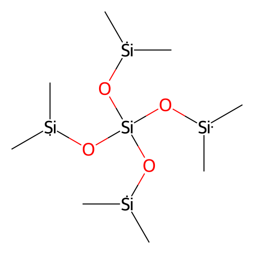 四(<em>二甲基</em>硅氧基)硅烷，17082-<em>47</em>-2，96%