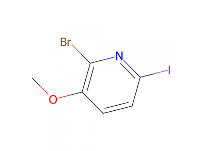 2-溴-6-碘-3-甲氧基吡啶，321535-37-9，97%