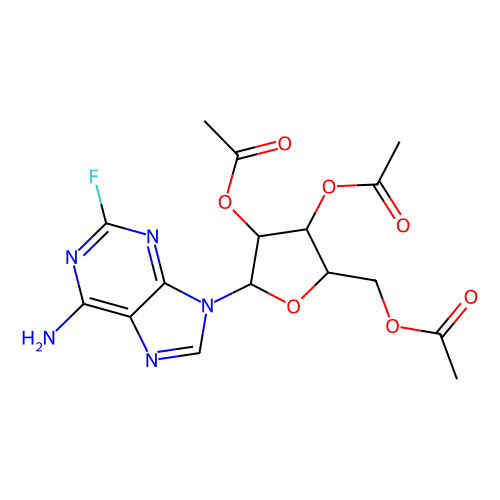 2-氟-2’-3'-<em>5</em>’-<em>三</em>氧乙腺基<em>腺苷</em>，15811-32-2，98%