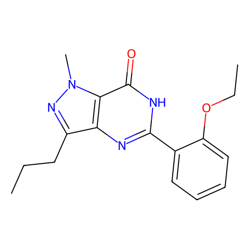 <em>5</em>-(<em>2</em>-乙氧苯基)-1-甲基-3-丙基-1,6-二氢-<em>7</em>H-吡唑并[<em>4</em>,3-D]嘧啶-<em>7</em>-酮，139756-21-1，97%