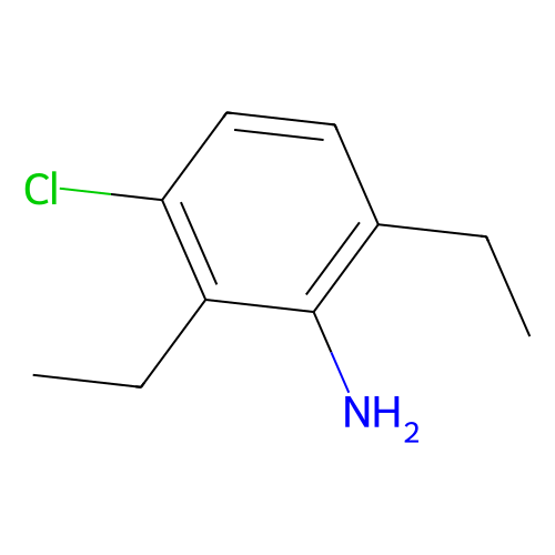 3-氯-<em>2</em>,6-二<em>乙基</em><em>苯胺</em>，67330-62-5，98%