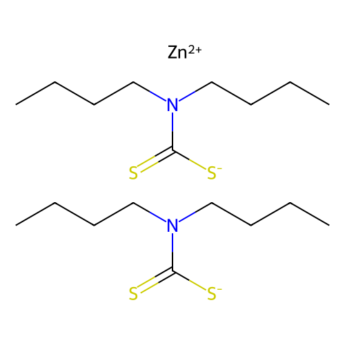 二丁基二硫代氨基甲酸锌(<em>II</em>)，136-23-2，>98.0%(T)