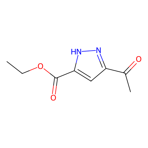 3-乙酰基-1H-吡唑-<em>5</em>-<em>羧酸</em>乙酯，37622-<em>89-2，98</em>%