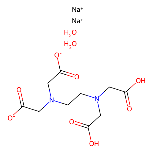 乙二胺四乙酸二钠盐浓缩液，6381-92-6，稀释成1升使用，稀释后的浓度为0.1M