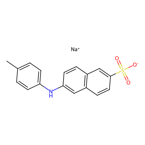 6-（ p -甲苯胺）-2-萘磺酸 钠盐，53313-85-2，95
