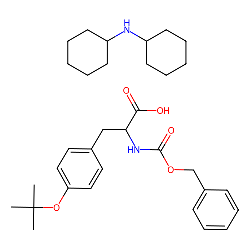 <em>N</em>-苄氧羰基-<em>O</em>-<em>叔</em><em>丁基</em>-L-酪氨酸二环己<em>胺</em>盐，16879-90-6，98%