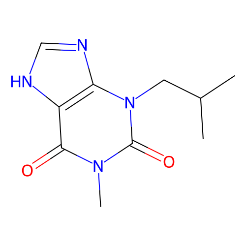 3-异丁基-1-甲基<em>黄嘌呤</em>(IBMX)，28822-58-4，<em>99</em>%