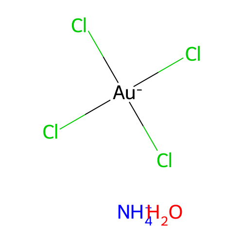 四氯金酸<em>铵</em> <em>水合物</em>，13874-04-9，99.99%(metals basis)