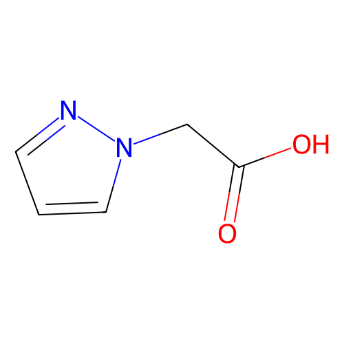 2-(1H-吡唑-1-基)<em>乙酸</em>，16034-<em>48</em>-3，97%