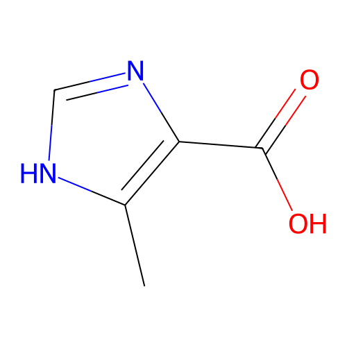 <em>4</em>-甲基-1H-<em>咪唑</em>-<em>5</em>-羧酸，1457-59-6，97%