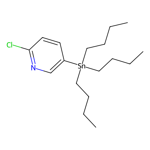 6-氯-3-(<em>三</em>丁基<em>锡</em>烷基)吡啶，183545-05-3，96%