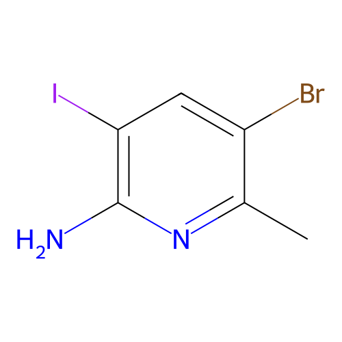 <em>2</em>-氨基-<em>5</em>-溴-<em>3</em>-<em>碘</em>-6-<em>甲基</em><em>吡啶</em>，958357-86-3，95%