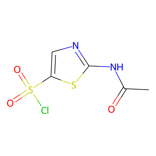 <em>2</em>-(乙酰氨基)-1,3-噻唑-5-磺酰氯，69812-30-2，98%